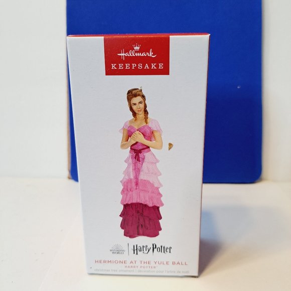 Hallmark 2023 HERMIONE AT THE YULE BALL Ornament (Limited Edition) ~ NMIB - Picture 3 of 7